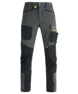 KAPRIOL PANTALONE DA LAVORO "DYNAMIC PIASTRELLISTA GRIGIO/NERO, TG M