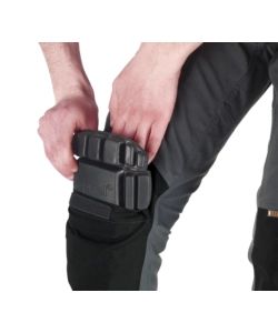 KAPRIOL PANTALONE DA LAVORO "DYNAMIC PIASTRELLISTA GRGIO/NERO, TG L