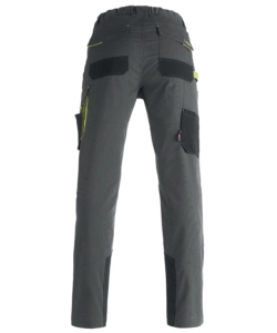 KAPRIOL PANTALONE DA LAVORO "DYNAMIC PIASTRELLISTA GRGIO/NERO, TG XXXL