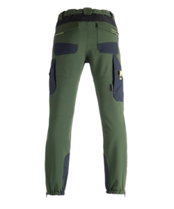 PANTALONI DA LAVORO DYNAMIC GIARDINIERE VERDE/NERO, TG S - KAPRIOL