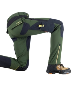 PANTALONI DA LAVORO DYNAMIC GIARDINIERE VERDE/NERO, TG M - KAPRIOL