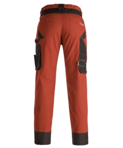 KAPRIOL PANTALONE DA LAVORO "DYNAMIC" ARTIGIANO RUGGINE/NERO, TG XXL