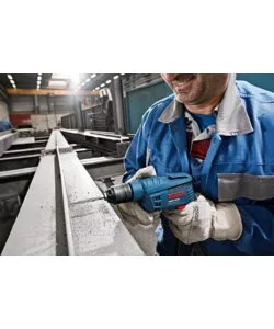 TRAPANO COMPATTO ELETTRICO BOSCH "GBM 10 RE" 600 W