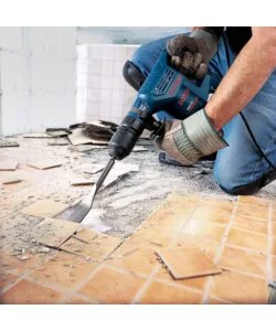 MARTELLO DEMOLITORE SDS PLUS GSH3E 650W PROFESSIONALE BOSCH BLU