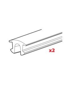 SET 2 GOMME INFERIORI - L = 125 CM  N99992