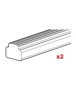 SET 2 GOMME SUPERIORI - L = 140 CM  N99973