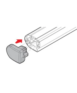 SET 2 TAPPI APRIBILI PER BARRE KARGO-PLUS  N99964
