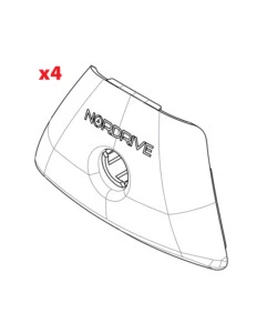SET 4 COVER PIEDI IN-RAIL  N99961