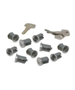 LUCCHETTO E CHIAVE UNIVERSALE SKS LOCK CORE 10 PZ  Y8007210