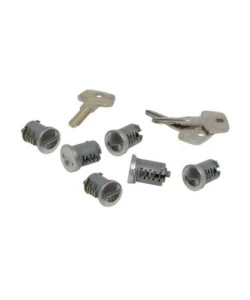 LUCCHETTO E CHIAVE UNIVERSALE SKS LOCK CORE 6 PZ  Y8007206