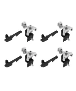 KIT ATTACCHI PER BARRE AUTO PORTATUTTO CLAMP SNAP - K-7  N21417