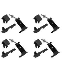 KIT ATTACCHI PER BARRE AUTO PORTATUTTO CLAMP SNAP - K-5  N21415