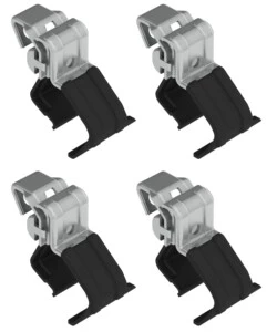 KIT ATTACCHI PER BARRE AUTO PORTATUTTO CLAMP SNAP - K-1  N21411