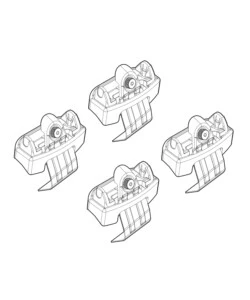 KIT ATTACCHI PER BARRE AUTO PORTATUTTO SKODA SCALA 5P 19>  N21232