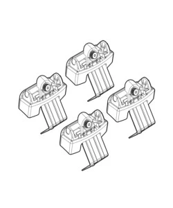 KIT ATTACCHI PER BARRE AUTO PORTATUTTO CITROEN DS5 12/11>  N21119