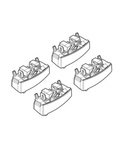 KIT ATTACCHI PER BARRE AUTO PORTATUTTO PEUGEOT 207 3/5P 05/06->  N21107
