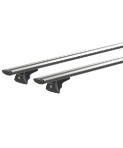 COPPIA BARRE PORTATUTTO IN ALLUMINIO SILENZIO IN-RAIL - M - 120 CM  N15105