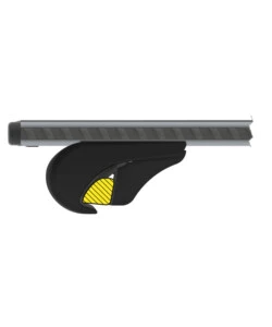 COPPIA BARRE PORTATUTTO IN ALLUMINIO SILENZIO RAIL - S - 108 CM  N15094