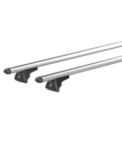 COPPIA BARRE PORTATUTTO IN ALLUMINIO IN-RAIL ALU - L - 127 CM  N15056