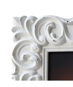 CAMINO ELETTRICO DA PARETE "CHIC" BIANCO - 1800 W