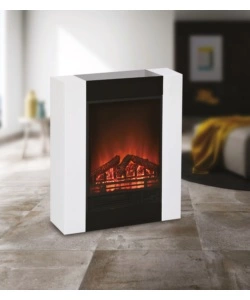 STUFA ELETTRICA "MODERNA" BIANCO 1.500 W