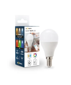 LAMPADINA "MINISFERA" SMART RGB+CCT, 40W E14