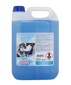 LIQUIDO PERMANENTE PER RADIATORE AUTO STARHK -10°C, FORMATO 5 KG