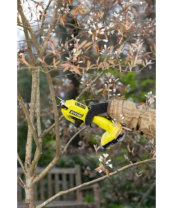 FORBICE DA POTATURA A BATTERIA RYOBI "RY18SCA-0" TAGLIO 25 MM 18V, SOLO CORPO MACCHINA