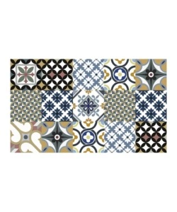 TAPPETO VINILICO STAMPATO "IDRAULICO", 45X75 CM