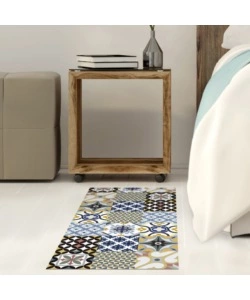 TAPPETO VINILICO STAMPATO "IDRAULICO", 50X110 CM
