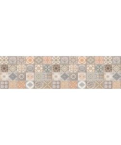 RUNNER IN VINILE "PERSIAN TILES", 50X180 CM