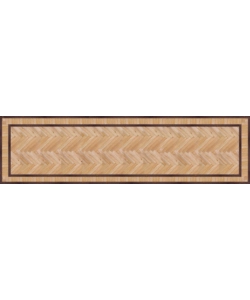 RUNNER IN VINILE OLD STYLE PARQUET, 50X180 CM
