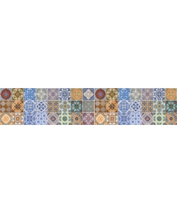 RUNNER IN VINILE SPRING TILE CARPET, 50X240 CM