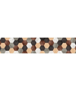 RUNNER IN VINILE "MIXED WOOD", 50X240 CM
