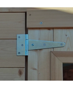 CASETTA IN LEGNO DA GIARDINO ALCE "FIAMMA" IN ABETE 178X273X226 CM