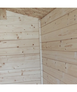 CASETTA IN LEGNO DA GIARDINO ALCE "FIAMMA" IN ABETE 178X273X226 CM