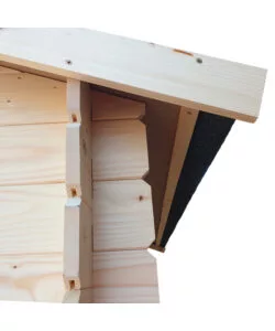 CASETTA IN LEGNO DA GIARDINO ALCE "FIAMMA" IN ABETE 178X273X226 CM