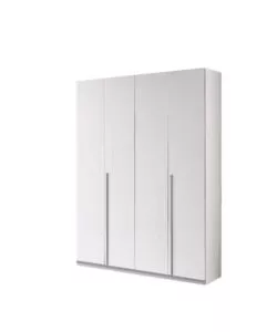 ARMADIO 4 ANTE "GIOTTO" BIANCO GRAFFIATO 173X54X240 CM