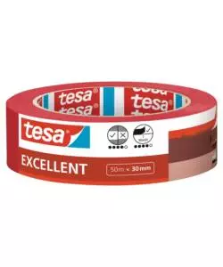 NASTRO ADESIVO TESA "EXCELLENT" IN CARTA CON SUPERFICIE LISCIA 50 MT X 30 MM