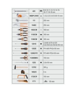 VALIGIA COMPLETA DI 163 UTENSILI BETA 2056E