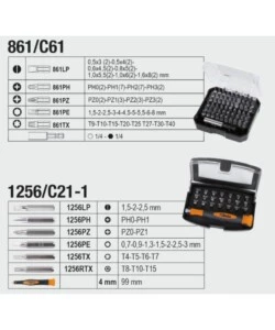 VALIGIA COMPLETA DI 163 UTENSILI BETA 2056E