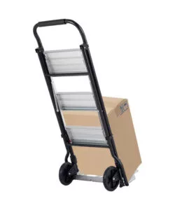SCALA-CARRELLO CON DOPPIA FUNZIONE, PORTATA 160 KG - GRIMA