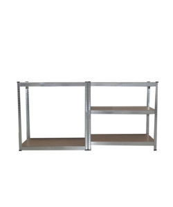 SCAFFALI IN METALLO ZINCATO "JOKER" 4 RIPIANI, 90x40x180 CM PORTATA 175 KG - GRIMA