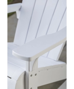 SEDIA DA ESTERNO DONDOLO "ROCKING" COLORE BIANCO, 80,.5X92X100,5 CM - KETER
