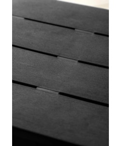 TAVOLINO DA ESTERNO "DELUXE SIDE TABLE" COLORE GRAFITE, 40,5X40,5X57 CM - KETER