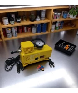 COMPRESSORE ARIA PORTATILE SYSTEM+ 12V/220V