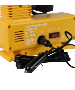 COMPRESSORE ARIA PORTATILE SYSTEM+ 12V/220V