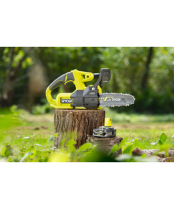 MOTOSEGA A BATTERIA RYOBI "RY18CS20A-125" BARRA 20 CM 18V, BATTERIA 2,5AH INCLUSA