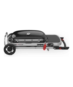 BARBECUE A GAS PORTATILE WEBER "TRAVELER" CON GRIGLIA 63,5X34,3 CM
