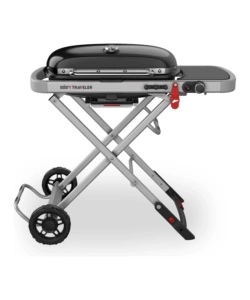 BARBECUE A GAS PORTATILE WEBER "TRAVELER" CON GRIGLIA 63,5X34,3 CM